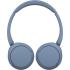 Sony CH520 Wireless Headphones, Bluetooth 5.2, 2.4GHz Band Frequency, Up to 40 Hours Continuous Communications, Up to 3 Hours Charing Time, Blue